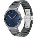 モバド モバド レディース 腕時計 アクセサリー Men's Bold Horizon Swiss Quartz Ionic Plated Gray Steel Watch 40mm Gray