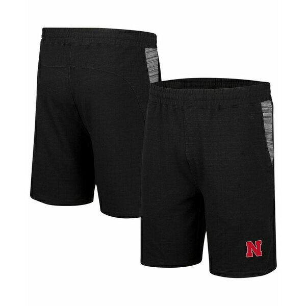 コロシアム レディース カジュアルパンツ ボトムス Men's Black Nebraska Huskers Wild Party Tri-Blend Shorts Black