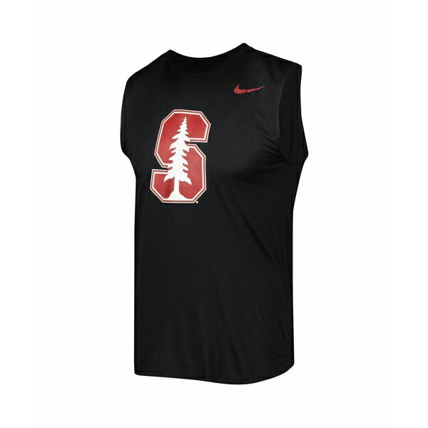 ナイキ レディース カットソー トップス Men's Black Stanford Cardinal Performance Legend Tank Top Black