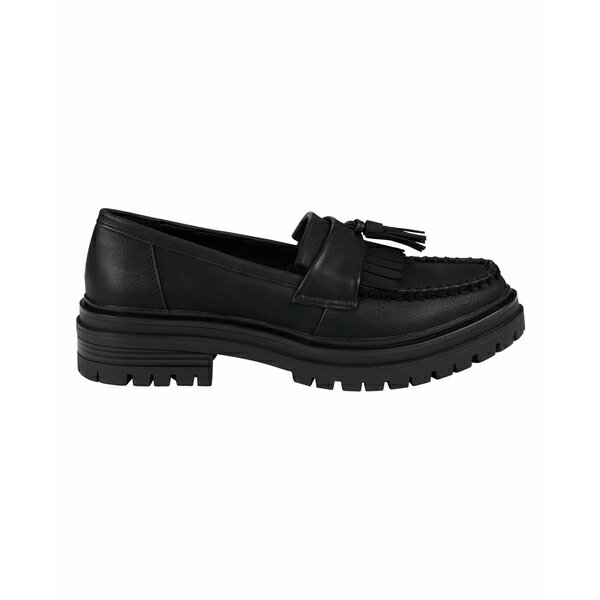 ジーシーシューズ レディース スリッポン・ローファー シューズ Women's Tillie Tassel Slip-On Loafers Black