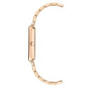 ANC fB[X rv ANZT[ Genuine Diamond Dial Rose Gold-Tone and Light Pink Ceramic Bracelet Watch 32mm No Color