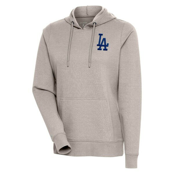 ƥ ǥ ѡåȥ  Los Angeles Dodgers Antigua Women's Action Pullover Hoodie Oatmeal