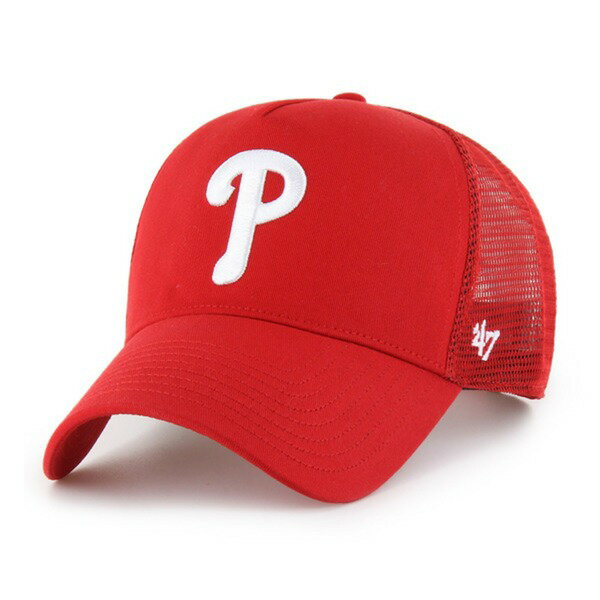 フォーティーセブン メンズ 帽子 アクセサリー Philadelphia Phillies '47 Ballpark Offside Adjustable Trucker Hat Red