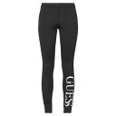 GUESS ゲス カジュアルパンツ ボトムス レディース Leggings Black