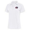 アンティグア レディース ポロシャツ トップス Columbus Blue Jackets Antigua Women's Team Logo Tribute Polo White