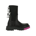 OFF-WHITE オフホワイト レディース スニーカー 【OFF-WHITE Sponge Rainboots Black (Women's)】 サイズ EU_36(22.5cm) Black/Pink(4)