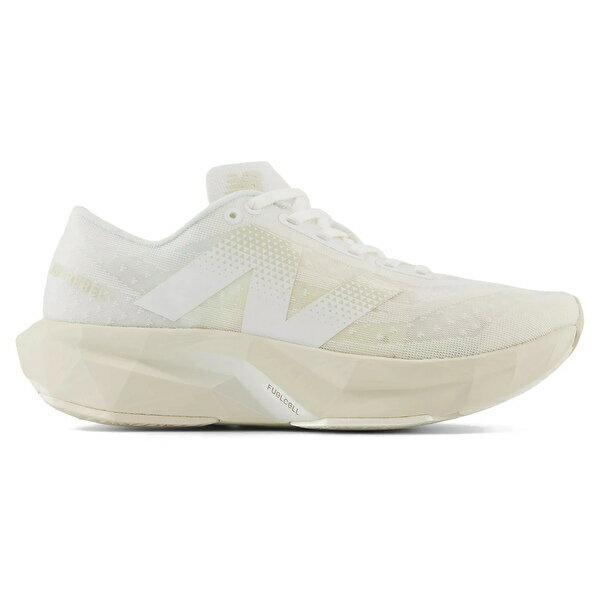 New Balance ニューバランス レディース スニーカー 【New Balance FuelCell Rebel v4 White Linen (Women's)】 サイズ US_7(24.0cm) White/Linen/Sea Salt