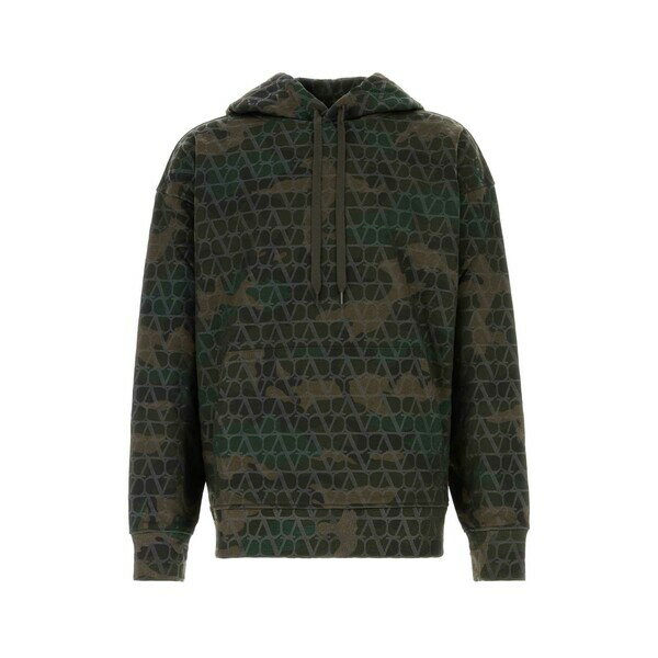ヴァレンティノ ガラヴァーニ メンズ パーカー・スウェットシャツ アウター Printed Cotton Blend Sweatshirt TOILECAMOU...