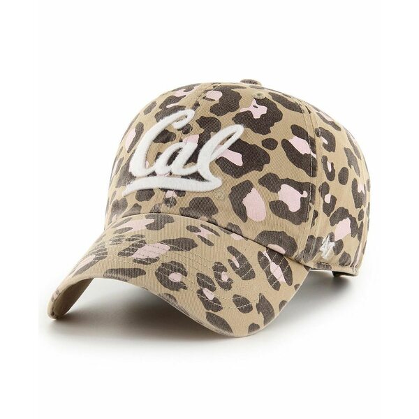 47ブランド レディース 帽子 アクセサリー Women's Khaki Cal Bears Bagheera Clean Up Adjustable Hat Khaki