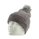 アイソトナー レディース 帽子 アクセサリー Women's Classic Chenille Beanie with Cuff Pom Ash