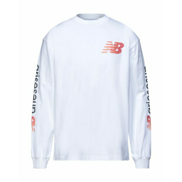 ニューバランス NEW BALANCE メンズ Tシャツ トップス T-shirts White