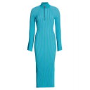 サイモンミラー レディース ワンピース トップス Zumi Ribbed Midi Dress pacific blue