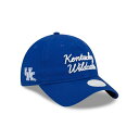 ニューエラ レディース 帽子 アクセサリー Women's Royal Kentucky Wildcats Script 9TWENTY Adjustable ...
