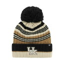 47ブランド レディース 帽子 アクセサリー Women's Khaki Kentucky Wildcats Barista Cuffed Knit Hat w...