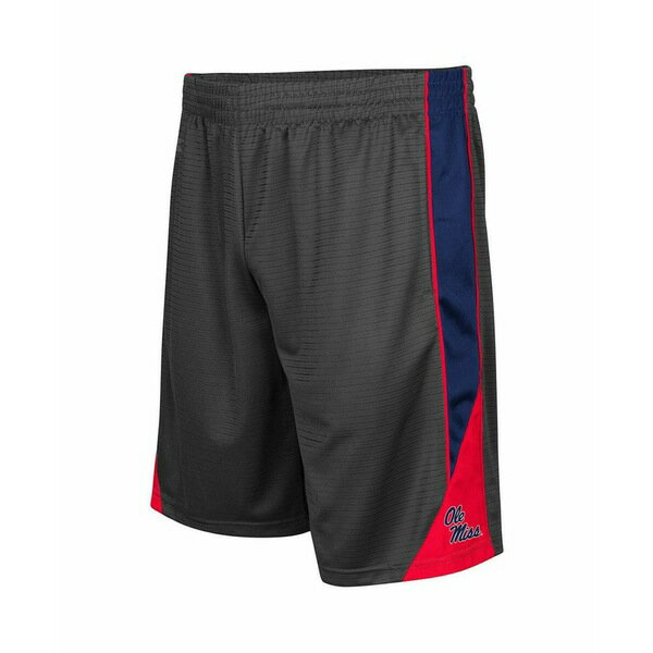 コロシアム メンズ カジュアルパンツ ボトムス Men's Charcoal Ole Miss Rebels Turnover Shorts Charcoal