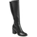 ジャーニーコレクション レディース ブーツ シューズ Women's Tavia Wide Calf Knee High Boots Black