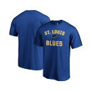 ファナティクス メンズ シャツ トップス Men's Blue St. Louis Blues Team Victory Arch T-shirt Blue(4)