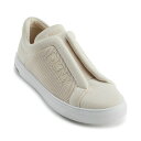 ダナ キャラン ニューヨーク レディース スニーカー シューズ Women's Abelina Knit Slip On Sneakers Bone
