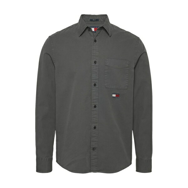 トミーヒルフィガー メンズ ジャケット&ブルゾン アウター TJM REG WASHED TWILL SHIRT