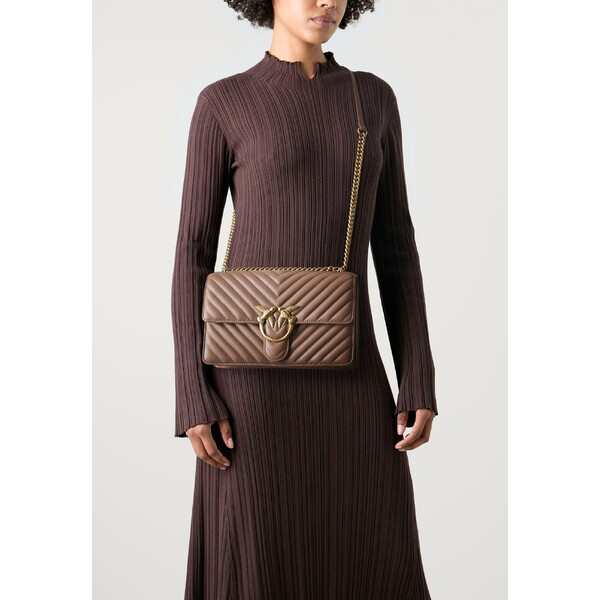 ピンコ レディース ショルダーバッグ バッグ LOVE ONE CLASSIC - Cross body bag - ginger biscuit/ant..