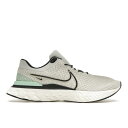 Nike iCL Y Xj[J[ jO yNike React Infinity Run Flyknit 3z TCY US_9(27.0cm) Phantom Black Mint