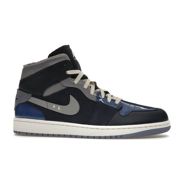 Jordan ジョーダン メンズ スニーカー 【Jordan 1 Mid SE Craft Obsidian French Blue Ashen Slate White】 サイズ US_12(30.0cm) Obsidian/French Blue/Ashen Slate/White