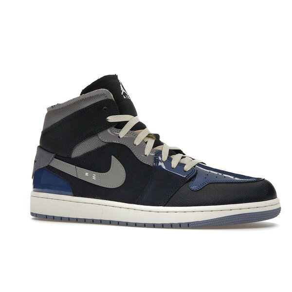 Jordan ジョーダン メンズ スニーカー 【Jordan 1 Mid SE Craft Obsidian French Blue Ashen Slate White】 サイズ US_12(30.0cm) Obsidian/French Blue/Ashen Slate/White