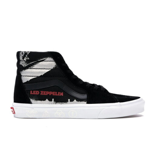 Vans バンズ メンズ スニーカー 【Vans Sk8-Hi Led Zeppelin】 サイズ US_M_13 Black/True White Vans バンズ メンズ スニーカー 【Vans Sk8-Hi Led Zeppelin】 サイズ US_M_13 Black/True White