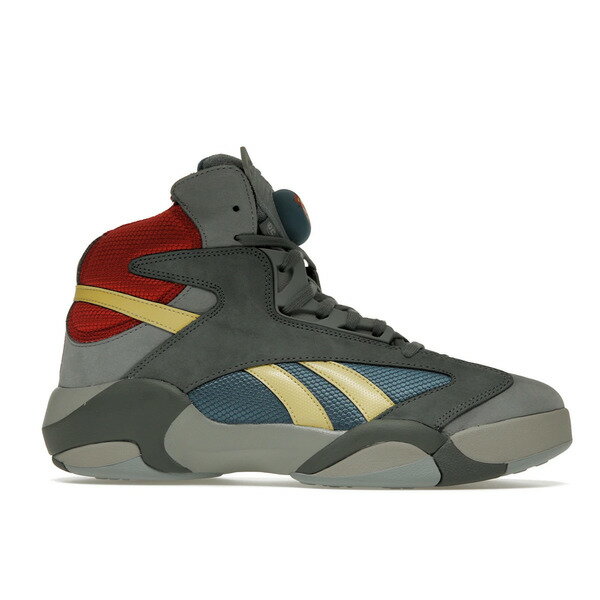 Reebok リーボック メンズ スニーカー 【Reebok Shaq Attaq DC Man Of Steel】 サイズ US_8(26.0cm) Alloy/Brave Blue/Rich Magm