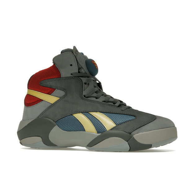 Reebok リーボック メンズ スニーカー 【Reebok Shaq Attaq DC Man Of Steel】 サイズ US_8(26.0cm) Alloy/Brave Blue/Rich Magm