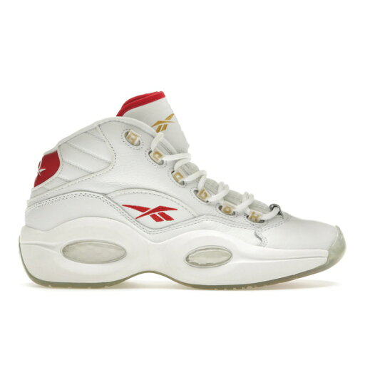 Reebok リーボック メンズ スニーカー 【Reebok Question Mid Dr. J】 サイズ US_7.5(25.5cm) Footwear White/Footwear White/Vector Red Reebok リーボック メンズ スニーカー 【Reebok Question Mid Dr. J】 サイズ US_7.5(25.5cm) Footwear White/Footwear White/Vector Red