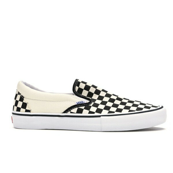 Vans バンズ メンズ スニーカー 【Vans Slip-On Pro Checkerboard Black White】 サイズ US_8(26.0cm) Black/White