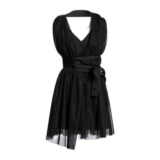 【送料無料】 ピンコ レディース ワンピース トップス Mini dresses Black 【送料無料】 ピンコ レディース ワンピース トップス Mini dresses Black