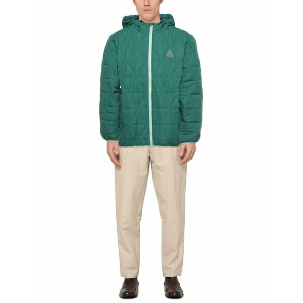 ハフ HUF メンズ ジャケット＆ブルゾン アウター Down jackets Green