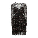 アニエバイ レディース ワンピース トップス Short dresses Black