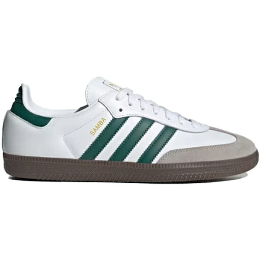 adidas アディダス メンズ スニーカー 【adidas Samba OG Cloud White Collegiate Green】 サイズ US_M_4 Cloud White/Collegiate Green/Clear Granite adidas アディダス メンズ スニーカー 【adidas Samba OG Cloud White Collegiate Green】 サイズ US_M_4 Cloud White/Collegiate Green/Clear Granite
