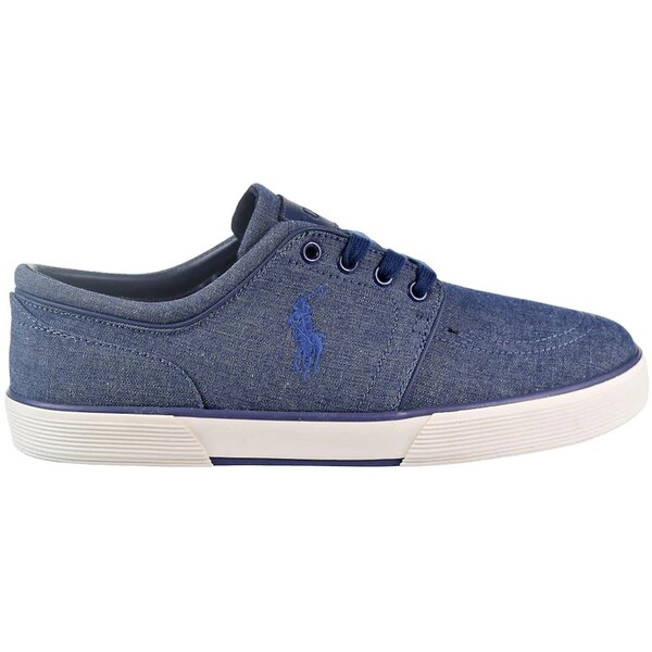 Polo Ralph Lauren ラルフローレン メンズ スニーカー 【Polo Ralph Lauren Faxon Low Indigo Blue Cha..