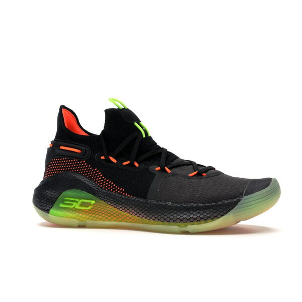 Under Armour アンダーアーマー メンズ スニーカー 【Under Armour Curry 6 Fox Theatre】 サイズ US_11.5(29.5cm) Black/High Vis Yellow