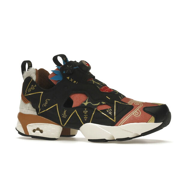 Reebok リーボック メンズ スニーカー 【Reebok Instapump Fury 94 Power Rangers Rita Repulsa】 サイズ US_8.5(26.5cm) Black/Rustic Clay/Gold Metallic