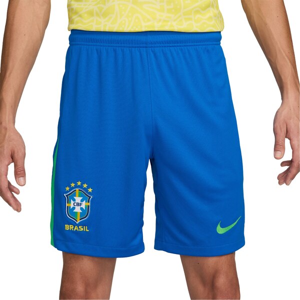 ナイキ メンズ ハーフ&ショーツ ボトムス Brazil National Team Nike 2024 Home Stadium Shorts Blue