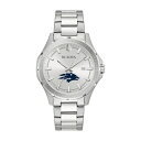 uo Y rv ANZT[ Nevada Wolf Pack Bulova Stainless Steel Classic Sport Watch -