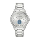 uo Y rv ANZT[ Citadel Bulldogs Bulova Stainless Steel Classic Sport Watch -