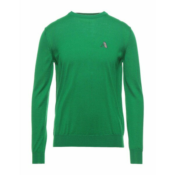 【送料無料】 アクアスキュータム メンズ ニット&セーター アウター Sweaters Green