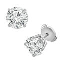 バッジェリーミシュカ レディース ピアス&イヤリング アクセサリー Certified Lab Grown Diamond Stud Earrings (5 c...