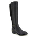 ケネスコール レディース ブーツ シューズ Women's Lanica Tall Shaft Knee High Boots Black