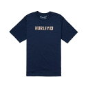 ハーレー メンズ Tシャツ トップス Men's Everyday the Box Short Sleeve T-shirt Midnight Aqua