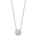 エフィー コレクション レディース ネックレス・チョーカー・ペンダントトップ アクセサリー EFFY Diamond Halo 18