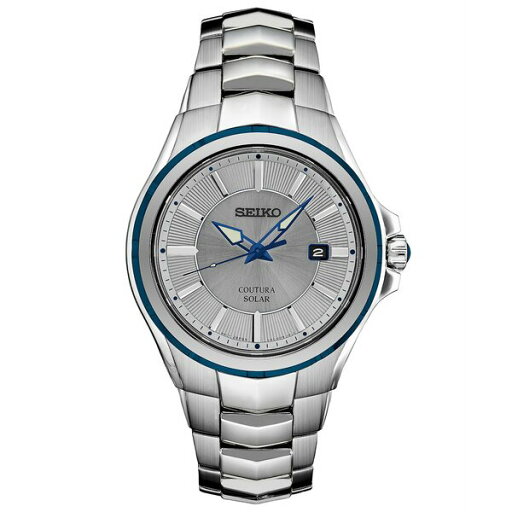 セイコー レディース 腕時計 アクセサリー Men's Coutura Solar Gray Stainless Steel Bracelet Watch 42.5mm Silver セイコー レディース 腕時計 アクセサリー Men's Coutura Solar Gray Stainless Steel Bracelet Watch 42.5mm Silver