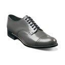 ステイシーアダムス メンズ 帽子 アクセサリー Men's Madison Cap Toe Oxford Grey