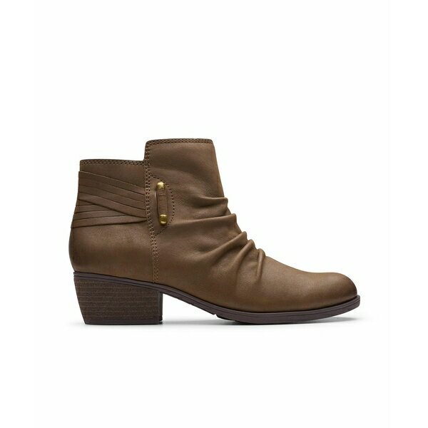 クラークス レディース ブーツ シューズ Women's Collection Charlten Rosa Boots Mushroom Nubuck